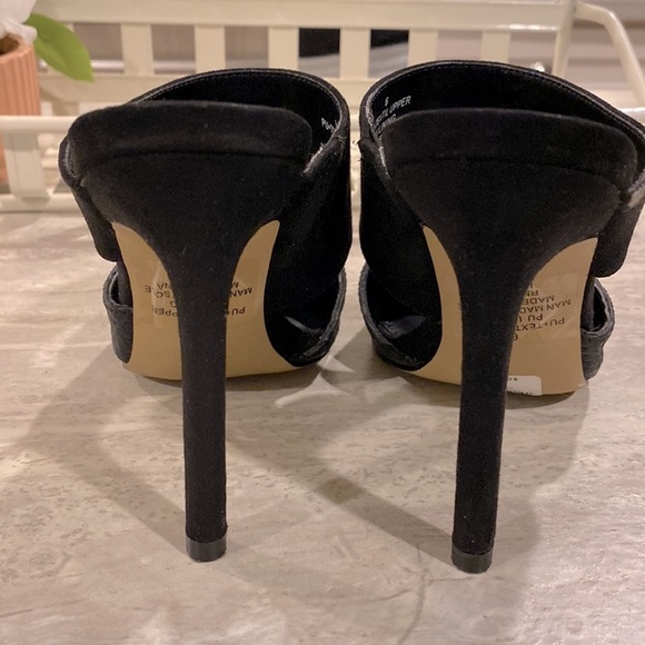 EUC, Express Mule Heels, Size 6 - Picture 4 of 7